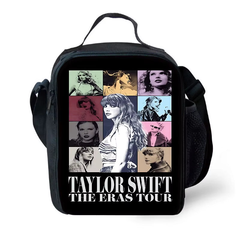 Singer Child School Backpack with Lunch Bags ,Pencil Bags ,School Bags for Swifts Boys Girls Best Gift T-Taylors