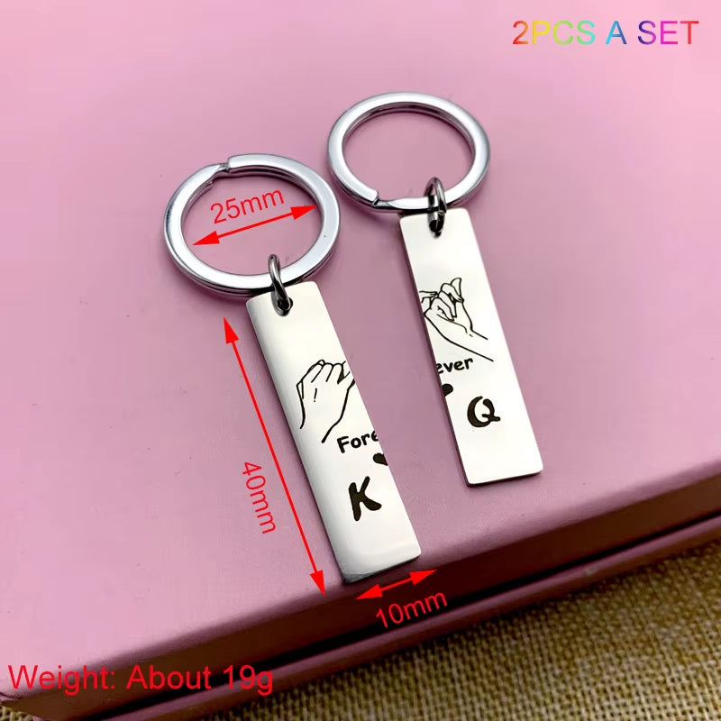 2 PCS Funny Couple Gamers Gifts Player 1 Player 2 Matching Keychain for Her Him Girlfriend Boyfriend Valentine'S Day Gaming Gift