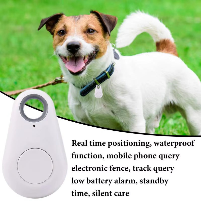 GPS Tracker for Dog Waterproof Pet Anti-Loss Device Intelligent Two-Way Search Item Finders for Kids Phone Car Wallet Luggage