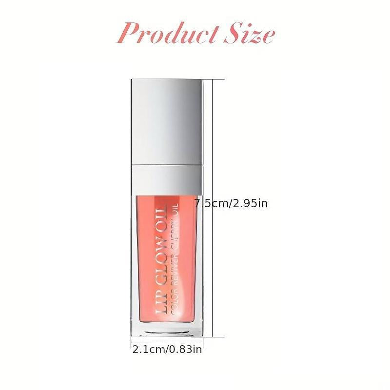 Hydrate Lip Oil, Summer Long Lasting Tinted Lip Gloss, Hydrating Glossy Lip Glaze, Plumping Lipstick Hydrating Lip Moisturizer for Music Festival, Cosmetic Gifts