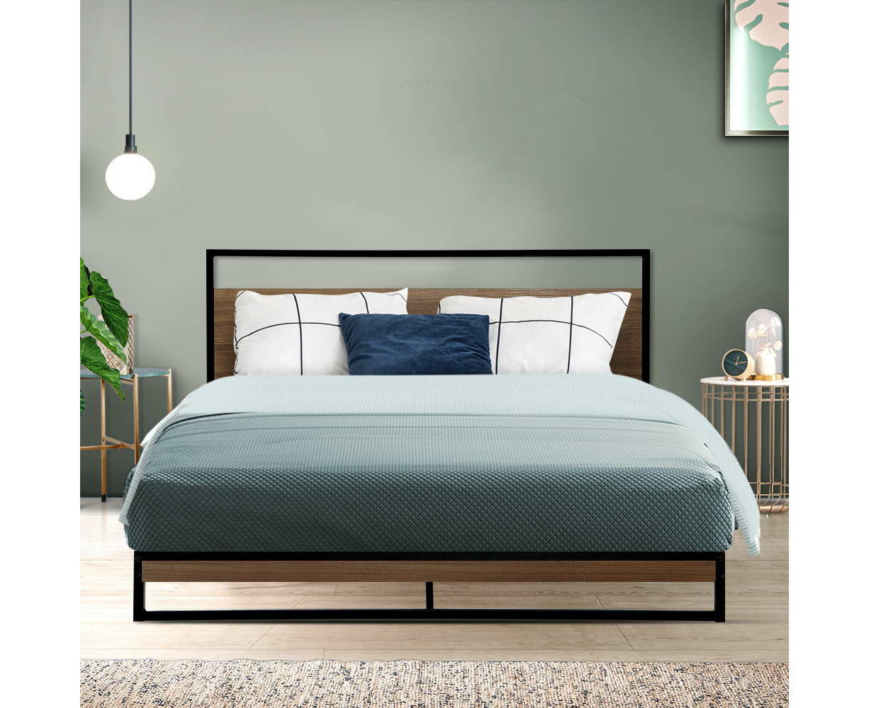 Bed Frame Queen Size Metal Frame DANE