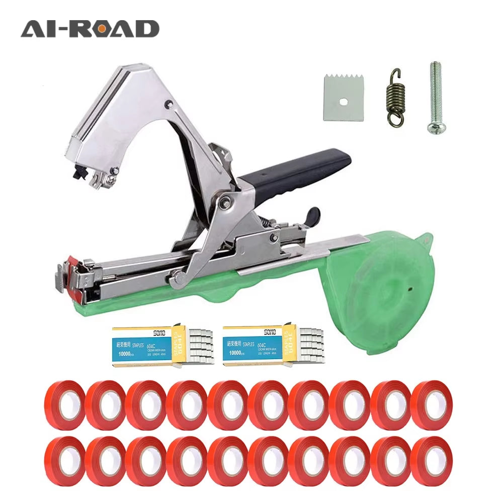 Garden Plants Tying Machine Plant Branch Hand Tying Binding Machine Minced Vegetable Tapetool Tapener Tapes Garden Tools