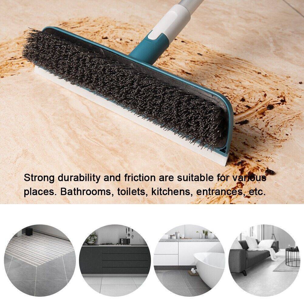 Floor Scrub Brush Push Broom Long Handle