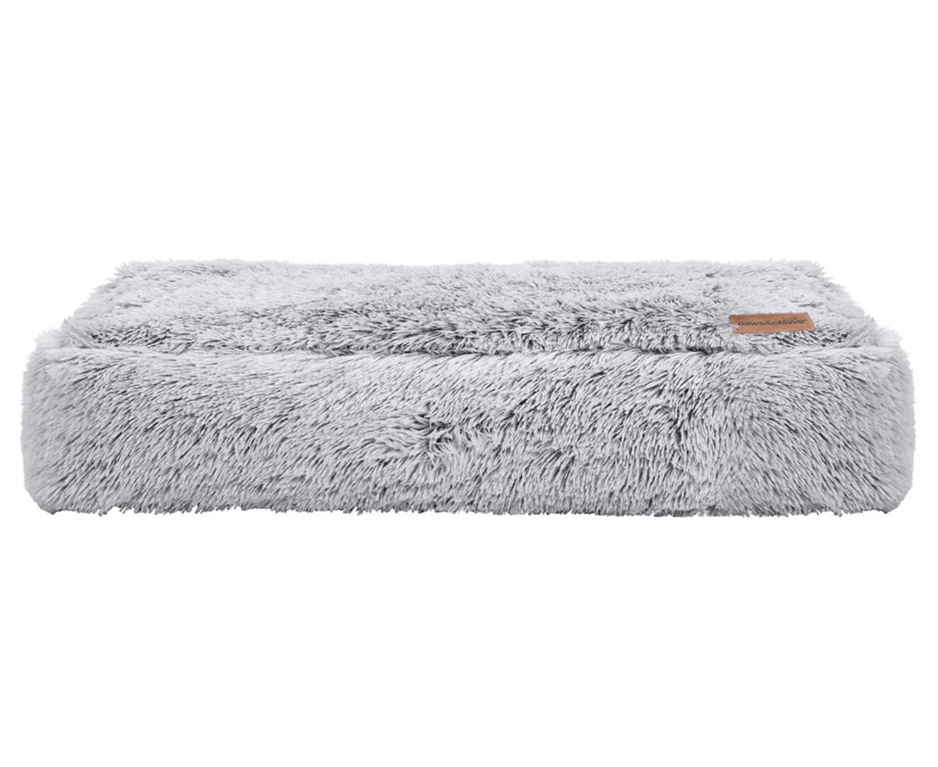 80X60X20Cm Calming Plush Pet Mattress - Grey