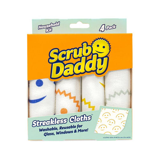 Scrub Daddy Streakless Cloths - Absorbent Towel for Cleaning