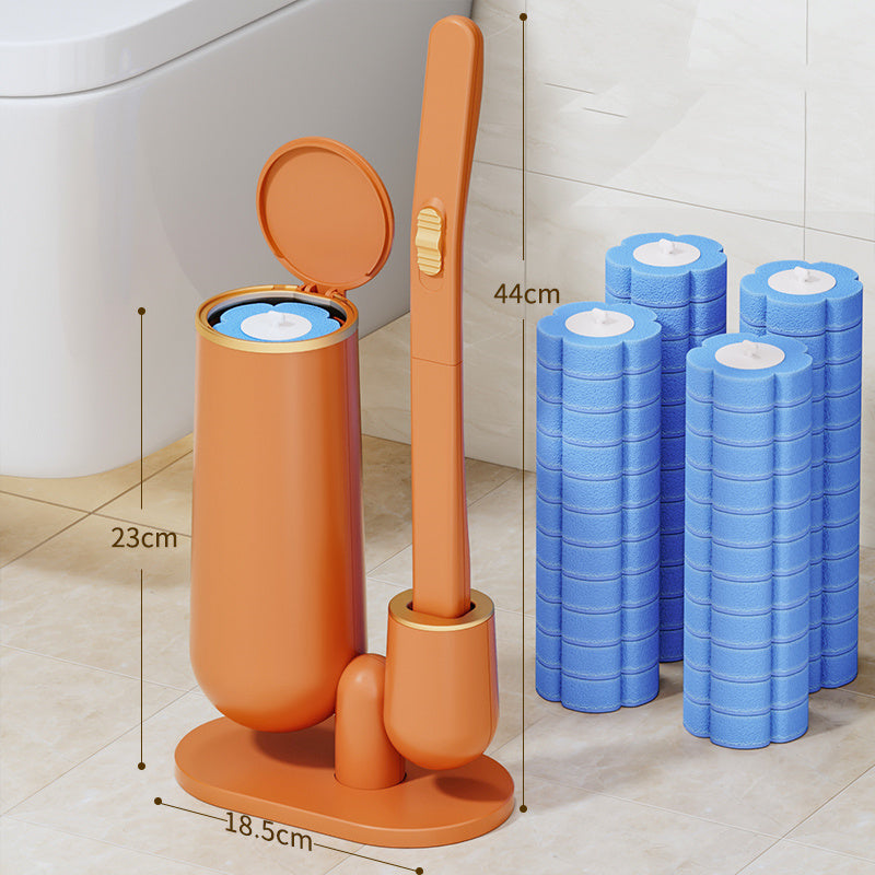 Disposable Toilet Brush No Dead Corner Toilet Brush Disposable Household Toilet