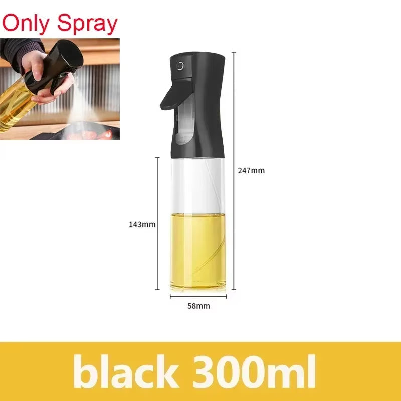 Oil Spray Oil Sprayer Plastic 2 in 1 Kitchen Oils Spray Bottle Olive Sprayer for Cooking BBQ Baking Oils Dispenser Accessories