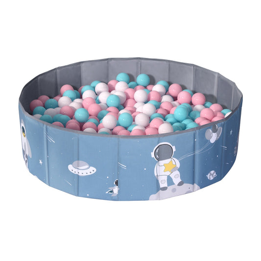 Keezi Kids Ball Pool Pit Toddler Play Foldable Child Playhouse Storage Bag Blue-0