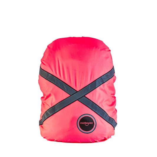 Imperfect Waterproof backpack cover - Pink-0