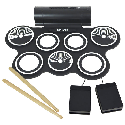 3rd Avenue Roll Up Drum Kit-0