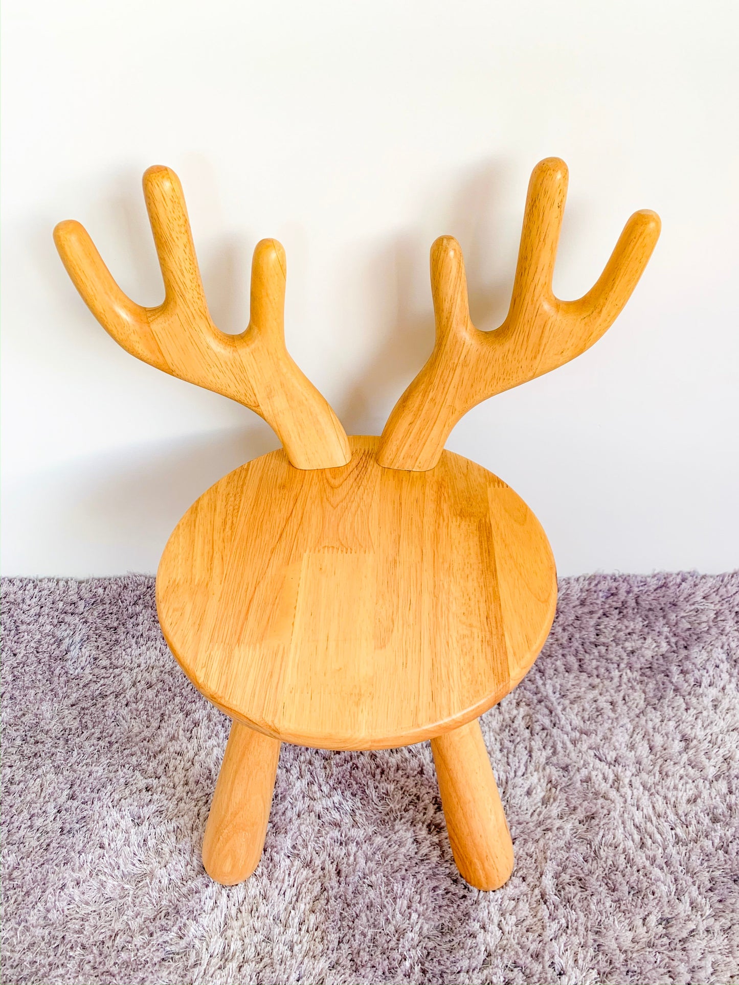 Solid Wood Kids Furniture Zoo Moose Chair-2