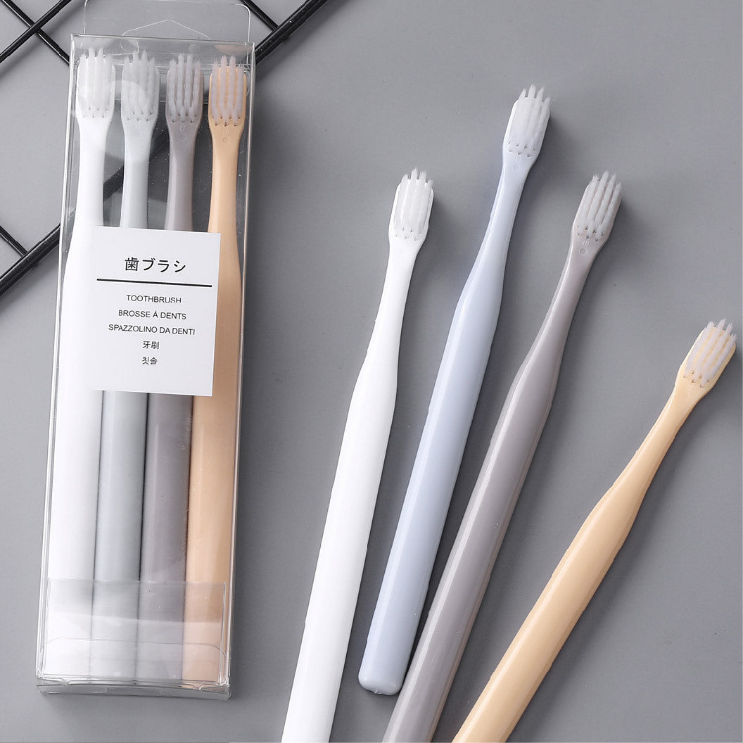 Macaron Toothbrush, Soft Bristled Ceramic Toothbrush