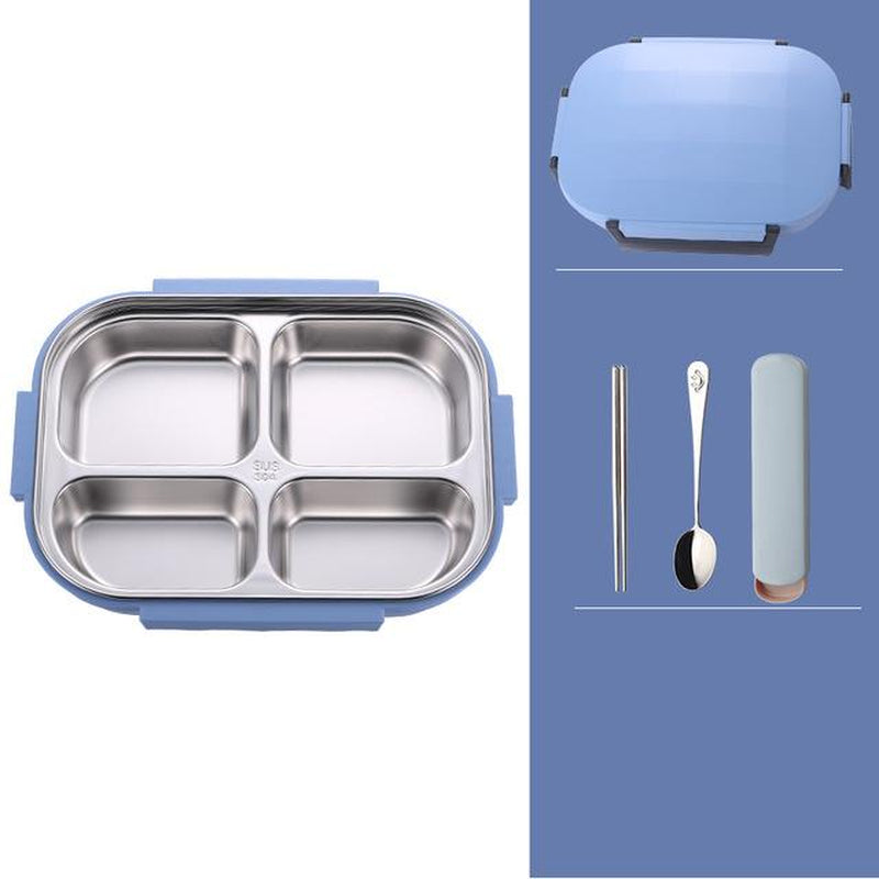 Stylish Leakproof Japanese Style Stainless Steel Lunch Box