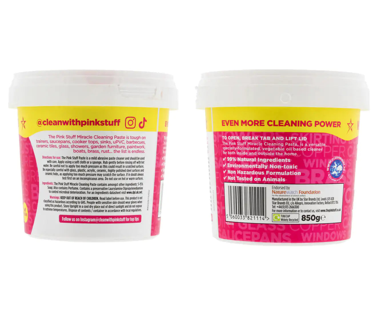 Stardrops the Pink Stuff Cleaning Paste + Scrub Mommy Sponge