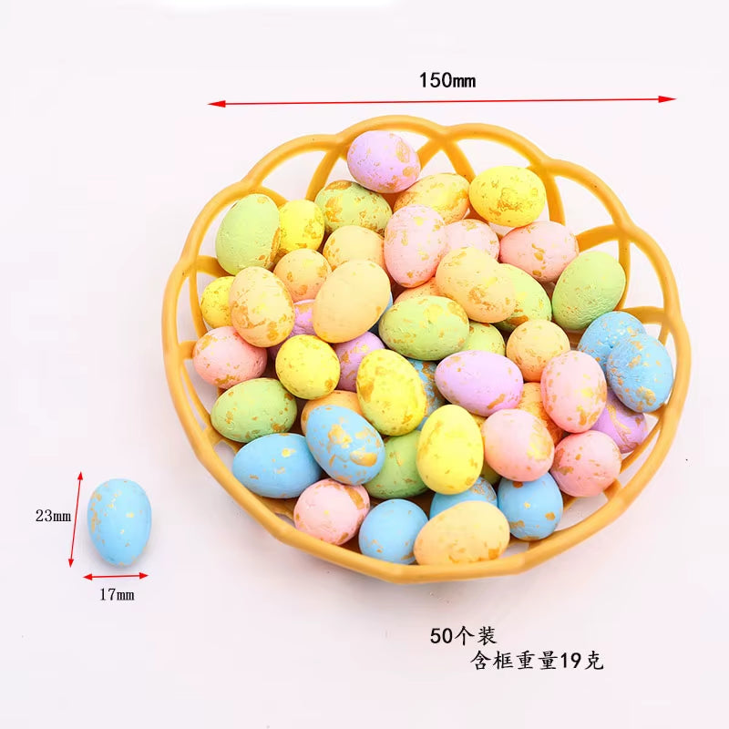 2024 Non-Woven Fabric Easter Basket Kids Color Eggs Bucket Welcome Spring Insect Butterfly Parti Bunny Easter Party Happy Easter