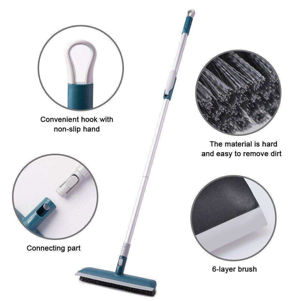 Floor Scrub Brush Push Broom Long Handle