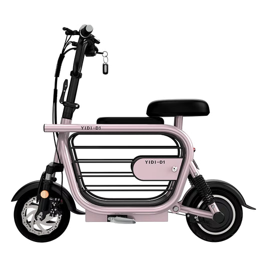 Electric Motorcycle Mini Small Electric Scooter Electric Scooter with per Carrier