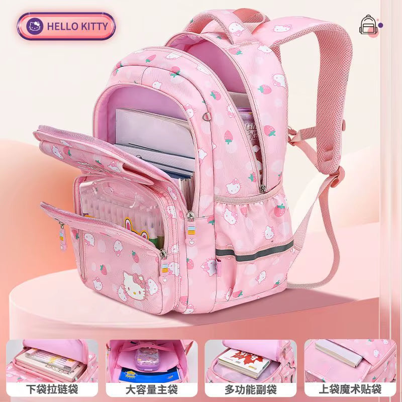 Cinnamoroll Children'S Schoolbag Primary School Student Girls' Spine Protection Burden Reduction Girls' Backpack School Backpack