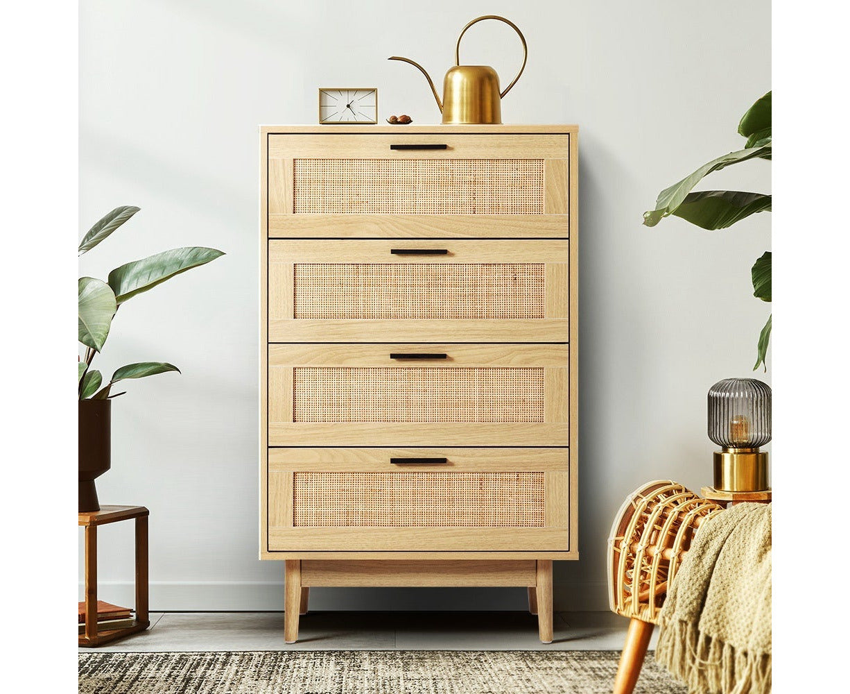 4 Chest of Drawers - BRIONY Oak