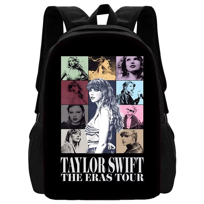 Singer Child School Backpack with Lunch Bags ,Pencil Bags ,School Bags for Swifts Boys Girls Best Gift T-Taylors