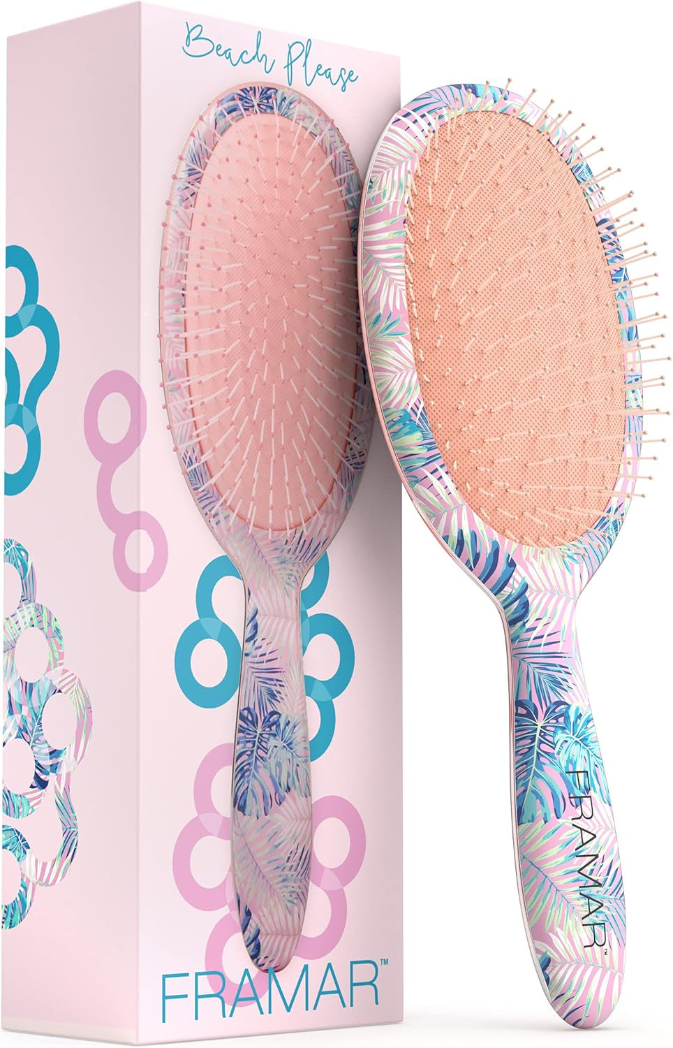 Flowers Wet Detangler Brush Brushes for Hair, Wet Dry Brush, Hair Detangler Brushes, Hairbrush for Women, Curly Hair Brush Detangler, Tangle Brush, Kids Brushes for Hair, Kids Hair Brush