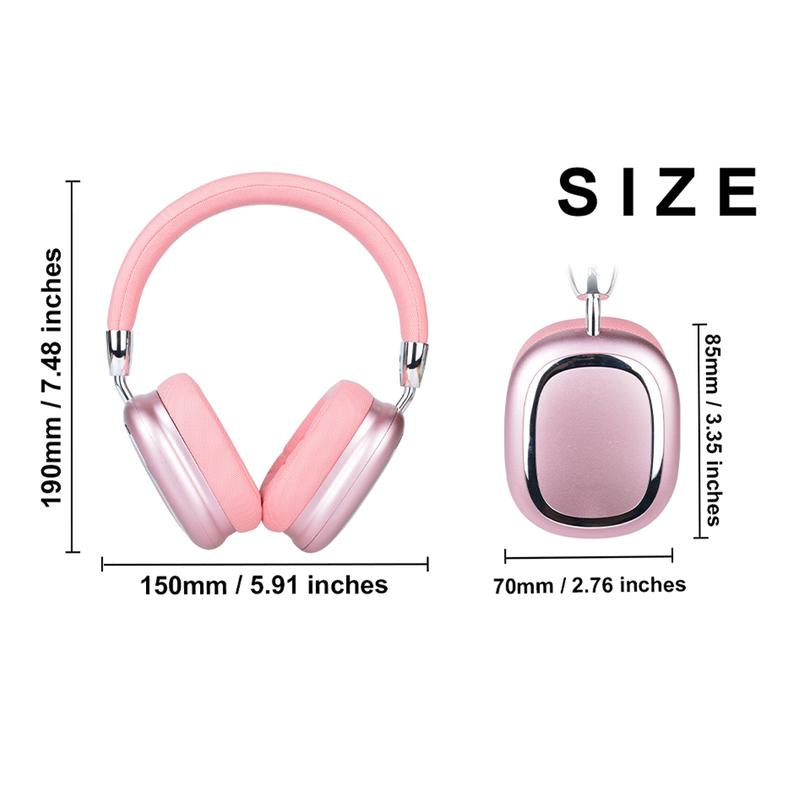 Wireless Headphones with Built-In Microphone Electronic Audio Earbuds Wireless Noise Cancellation Headphones for Fall,Foldable Gaming Headset for Phones Computers, MP3, Fun Christmas Gift,Wireless Earbuds