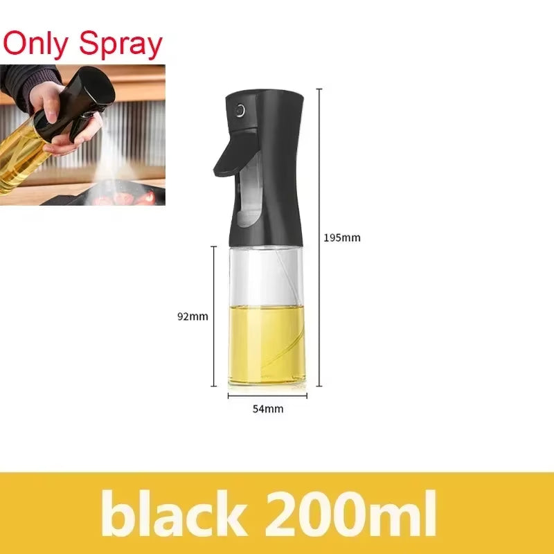 Oil Spray Oil Sprayer Plastic 2 in 1 Kitchen Oils Spray Bottle Olive Sprayer for Cooking BBQ Baking Oils Dispenser Accessories