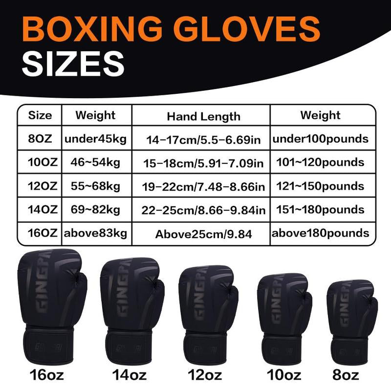 Professional Sports Boxing Gloves, 1 Pair Durable Training Gloves for Men & Women, Muay Thai, Martial Arts, Technical Fight Gear, Boxing Equipment for Home Gym Workout, Adults Boxing Gloves, Protective Gear