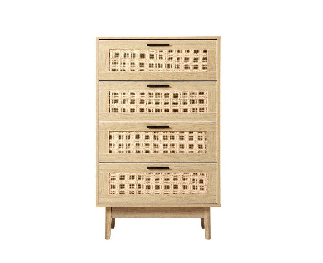 4 Chest of Drawers - BRIONY Oak