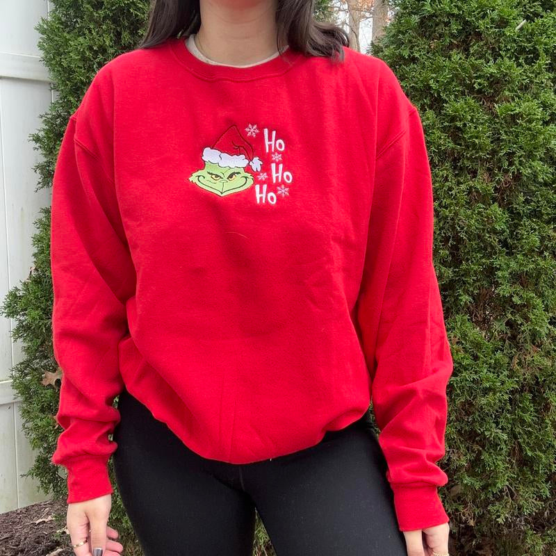 Santa Grinch Crewneck