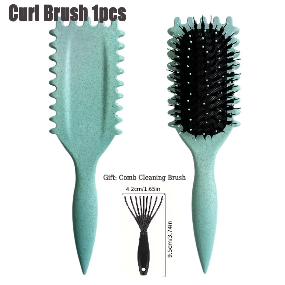 Massage Comb Brush Bristle Nylon Hair Popbrush Untangle Brush Scalp Massage Comb Hairbrush Pop Brush Hairdressing Styling Tool