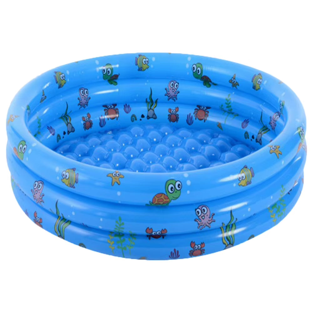 Inflatable Swimming Pool Blow-Up Pool anti Slip Thickened Swim Pool 51.2X13.7In Kids Inflatable Pool for Indoor Outdoor