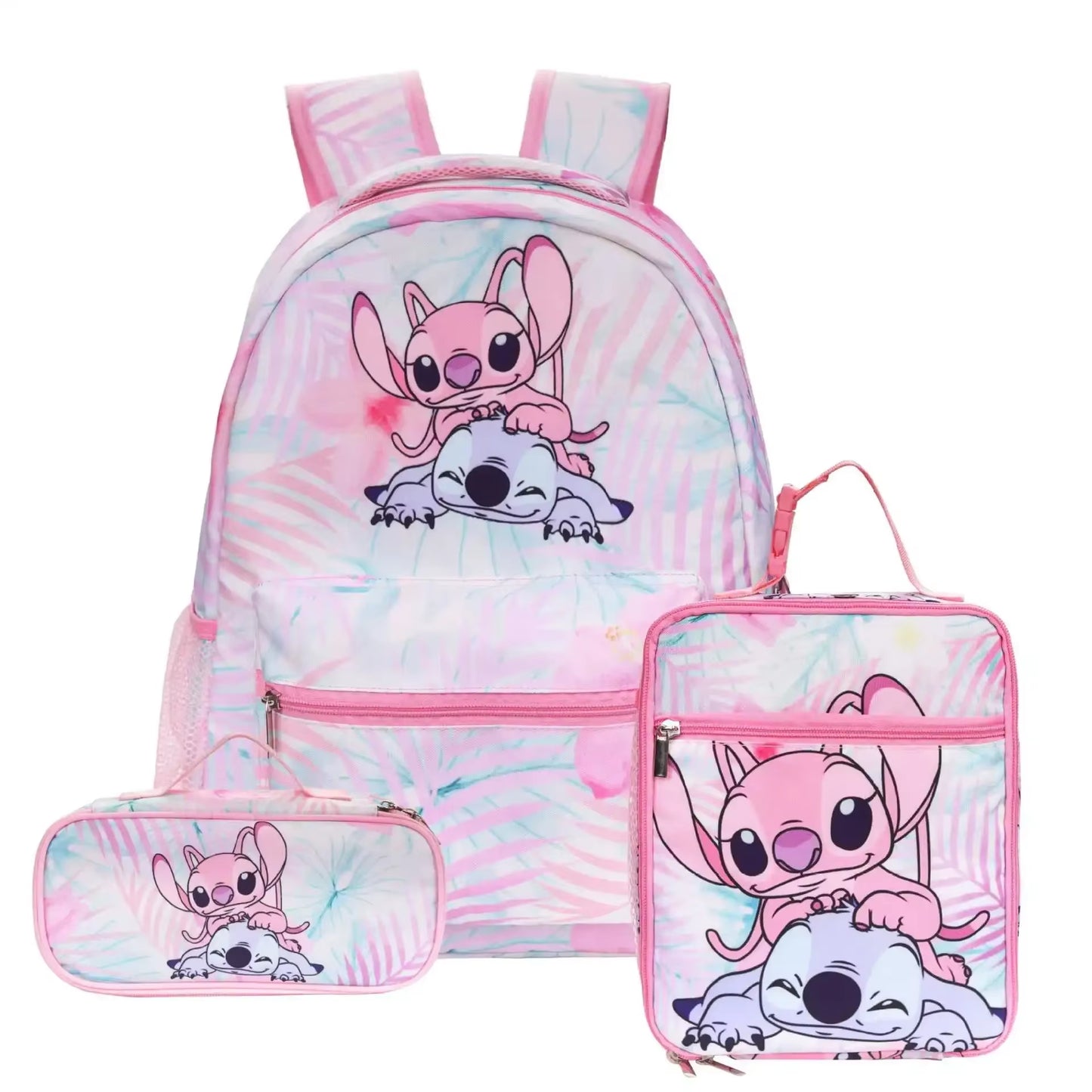 Stitch Primary School Bag Children'S Cartoon Backpack Backpack Boys Girls Anime Kawaii Cartoon School Bag Mochila