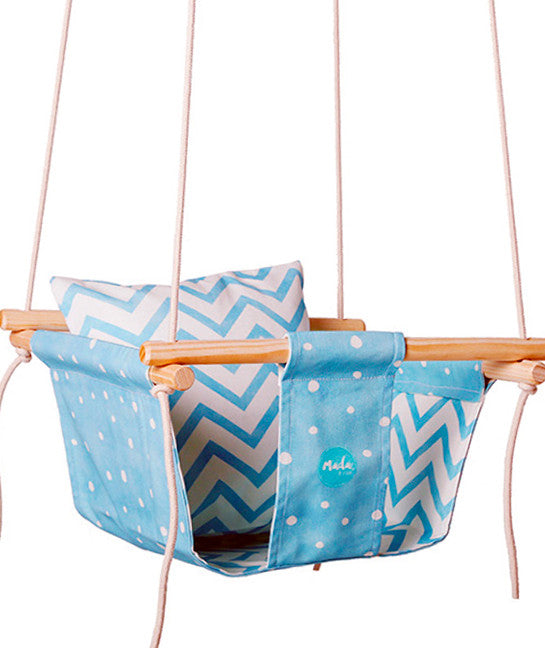 Blue Chevron BabySwing-0